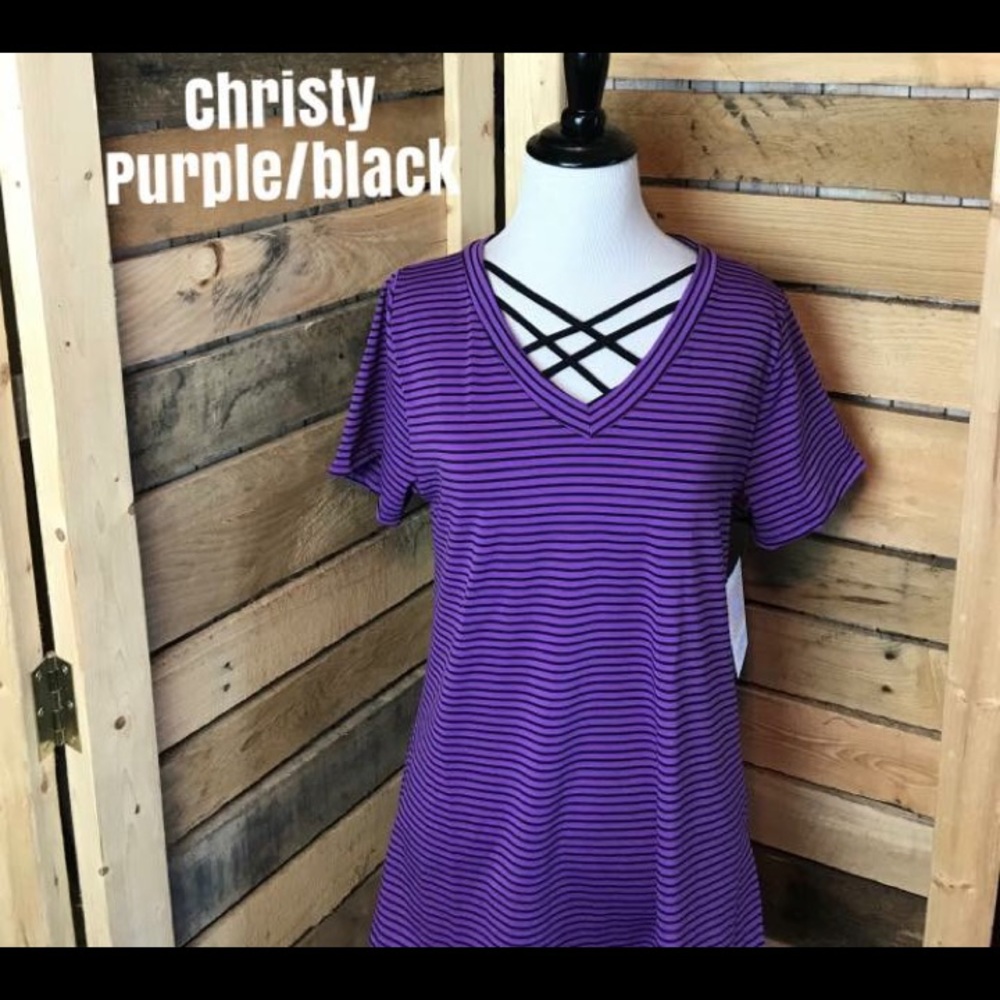 V neck high low top NWT